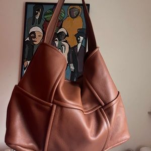 Falor Genuine Italian Leather Boho Bag